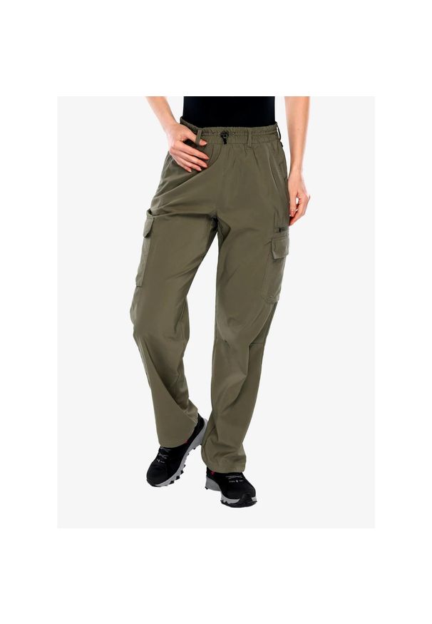 columbia - Spodnie turystyczne damskie Columbia Skien Valley Cargo Pant. Kolor: zielony