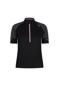 Damski jersey CMP. Kolor: wielokolorowy, szary, czarny. Materiał: jersey. Sport: kolarstwo #1