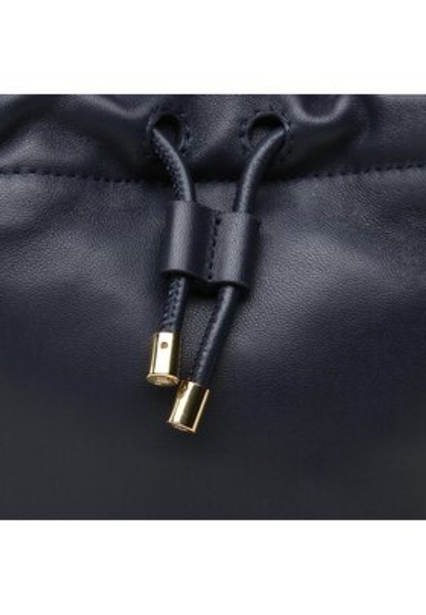 Lauren Ralph Lauren Torebka Emmy 19 431884917002 Granatowy. Kolor: niebieski. Materiał: skórzane