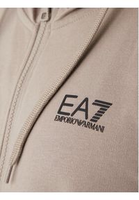 EA7 Emporio Armani Dres 8NPV63 PJVRZ U6167 Beżowy Regular Fit. Kolor: beżowy. Materiał: bawełna #5