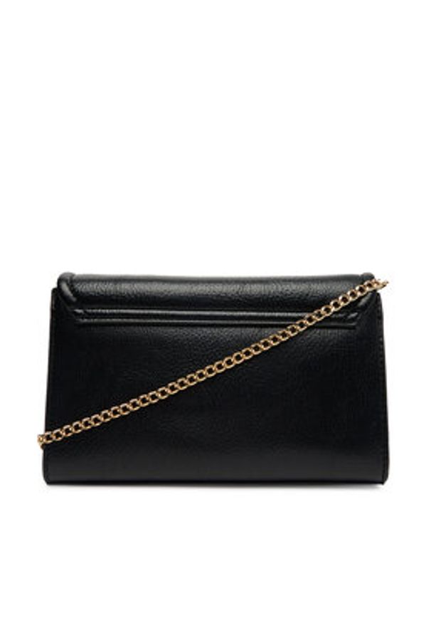 Love Moschino - LOVE MOSCHINO Torebka JC4093PP1NLI0000 Czarny. Kolor: czarny. Materiał: skórzane