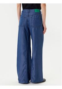 United Colors of Benetton - United Colors Of Benetton Spodnie materiałowe 4KHNDF09L Niebieski Wide Leg. Kolor: niebieski. Materiał: lyocell #2