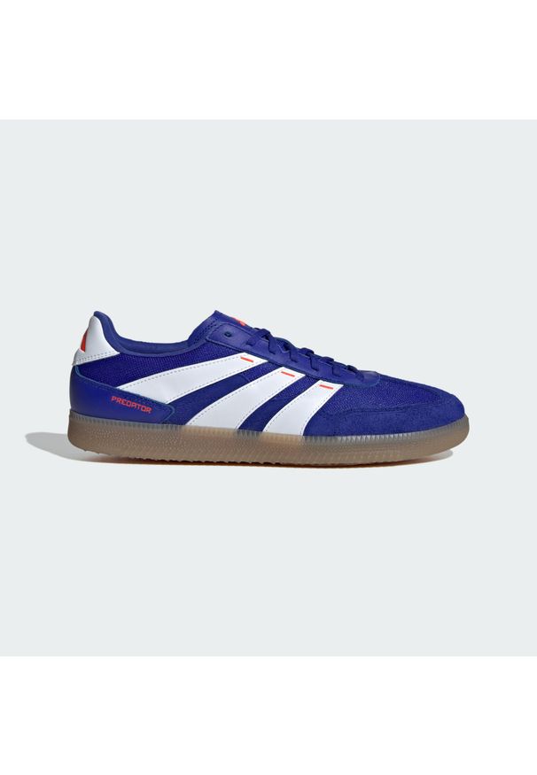 Adidas - Buty Predator Freestyle IN. Kolor: czerwony, niebieski, wielokolorowy, biały. Materiał: materiał. Sport: piłka nożna