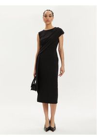 Rinascimento Sukienka koktajlowa CFC0019379002 Czarny Regular Fit. Kolor: czarny. Materiał: syntetyk. Styl: wizytowy #2