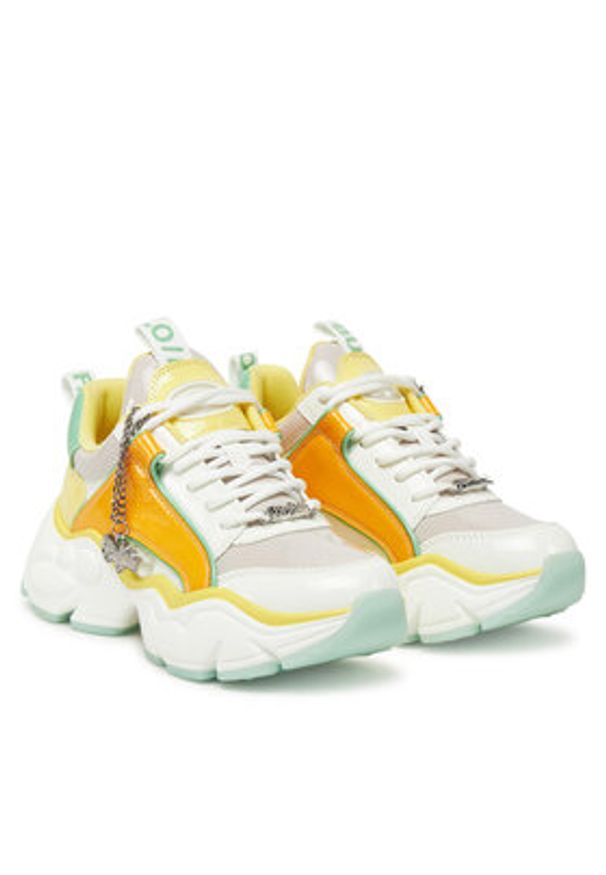 Buffalo Sneakersy 1636371 Kolorowy. Materiał: skóra. Wzór: kolorowy