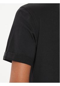 Guess T-Shirt W4YI09 JA914 Czarny Regular Fit. Kolor: czarny. Materiał: bawełna