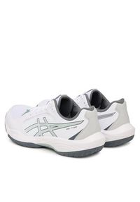 Asics Buty halowe Gel-Task 5 1071A130 Biały. Kolor: biały. Materiał: skóra #6