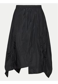 DKNY Spódnica midi P4AN7W21 Czarny Regular Fit. Kolor: czarny. Materiał: syntetyk #2