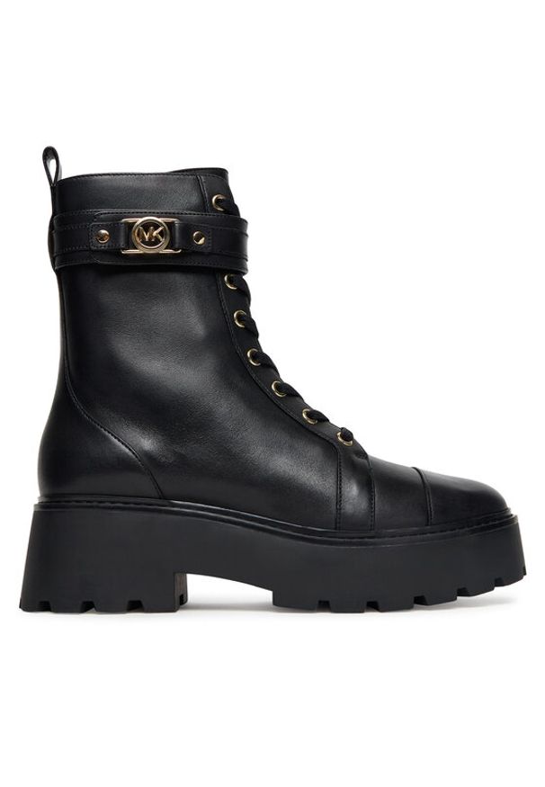MICHAEL Michael Kors Botki Mandy 40T5MAFE5L Czarny. Kolor: czarny. Materiał: skóra