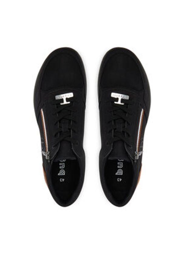 Bugatti Półbuty 333-30713-5000-1000 Czarny. Kolor: czarny. Materiał: skóra, nubuk