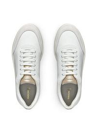 Geox Sneakersy D55UGA 05422 C1000 Biały. Kolor: biały. Materiał: skóra #4