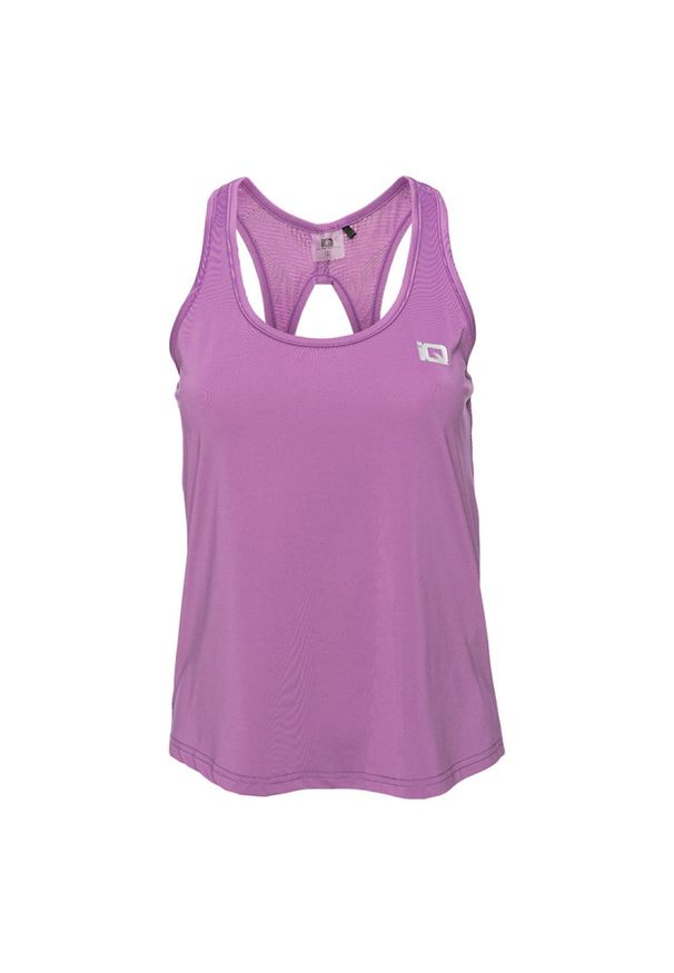 Koszulka bezrękawnik damski IQ Inini WMNS - fioletowa, Rozmiar S. Kolor: fioletowy. Materiał: elastan, materiał, syntetyk, poliester. Długość rękawa: bez rękawów