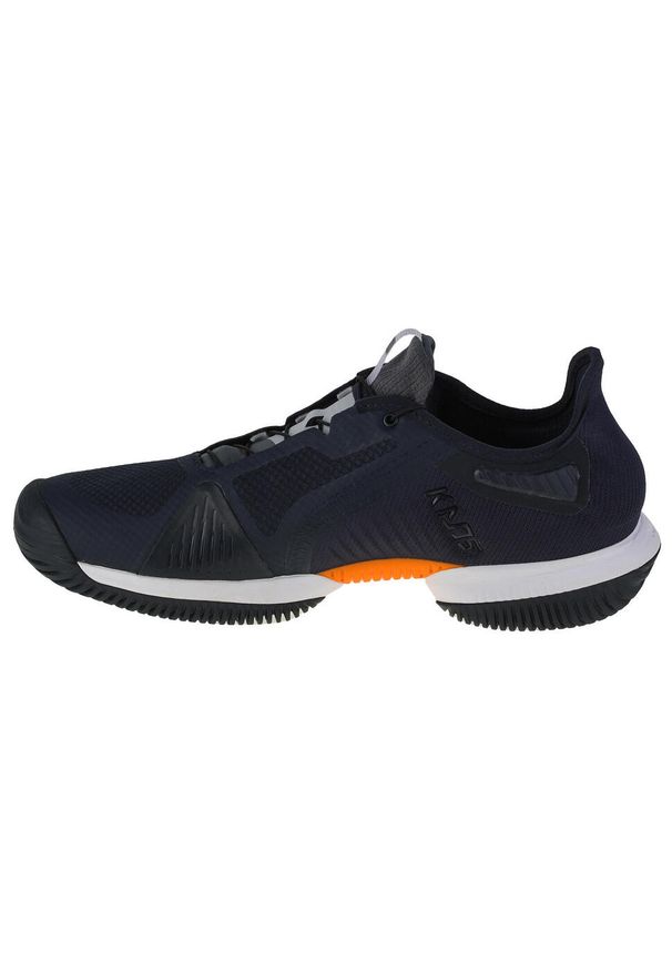 Buty do tenisa męskie, Wilson Kaos Rapide M. Zapięcie: sznurówki. Kolor: niebieski. Materiał: guma, materiał, tkanina, syntetyk. Szerokość cholewki: normalna. Sport: tenis
