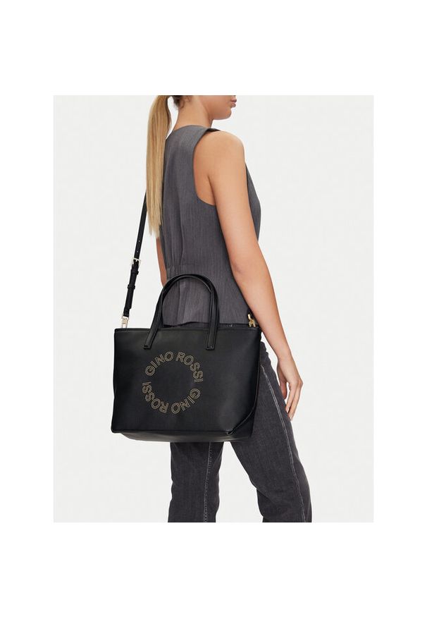 Gino Rossi - Torebka GINO ROSSI. Kolor: czarny