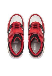 Geox Sneakersy J Illuminus Boy J45GVC 0BU11 C0020 S Czerwony. Kolor: czerwony. Materiał: skóra #7