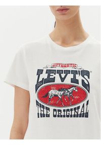 Levi's® T-Shirt Perfect 17369-3022 Biały Standard Fit. Kolor: biały. Materiał: bawełna #5
