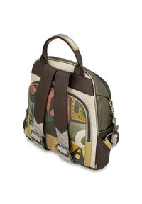 Zielony Modny Damski Plecak Anekke Muse. Kolor: zielony. Wzór: aplikacja. Styl: elegancki, casual #4