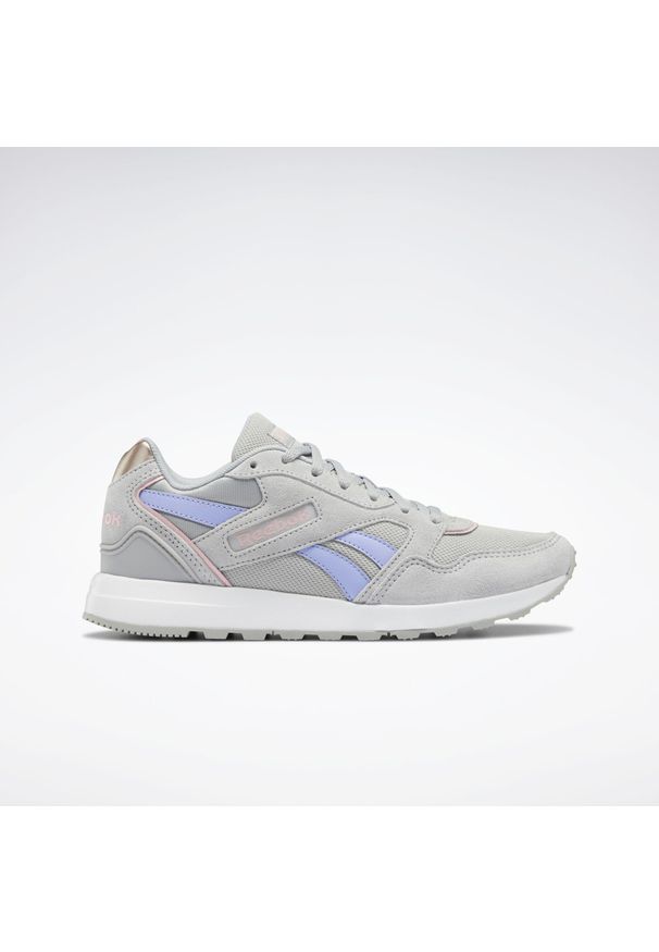 Buty do chodzenia damskie Reebok GL1000. Zapięcie: sznurówki. Kolor: beżowy, wielokolorowy, różowy. Materiał: materiał. Szerokość cholewki: normalna. Sport: turystyka piesza