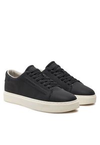 Calvin Klein Sneakersy Low Top Lace Up Lth HM0HM01516 Czarny. Kolor: czarny. Materiał: skóra #3