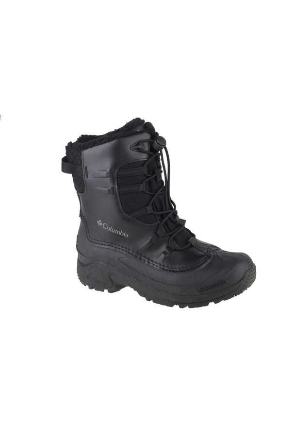 columbia - Śniegowce chłopięce, Columbia Bugaboot Celsius Boot. Kolor: czarny. Sezon: zima. Styl: sportowy