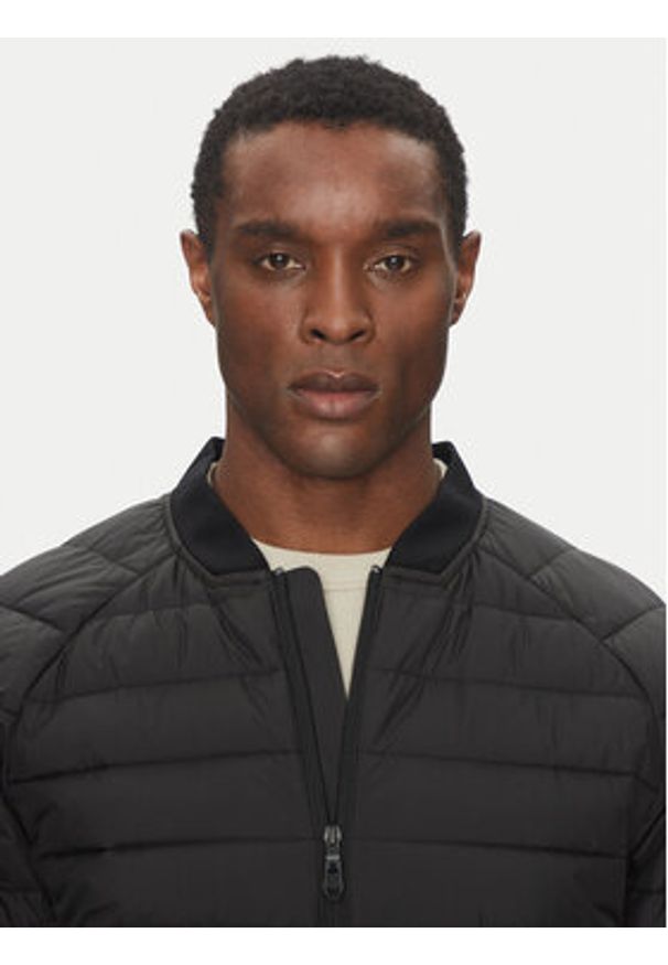 BOSS Kurtka bomber J_Ordos 50529693 Czarny Regular Fit. Kolor: czarny. Materiał: syntetyk