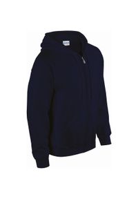GILDAN - Sweatshirt zapinany na zamek błyskawiczny Gildan Heavy Blend ®. Typ kołnierza: kaptur. Kolor: niebieski #2