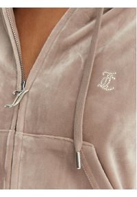 Juicy Couture Bluza Madison JCWAS126326 Beżowy Slim Fit. Kolor: beżowy. Materiał: syntetyk #3