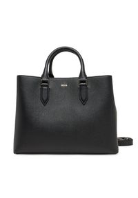 BOSS Torebka Alyce 50541745 Czarny. Kolor: czarny. Materiał: skórzane