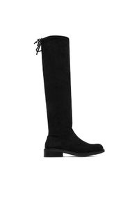 DeeZee Kozaki 001-1-BLACK SU Czarny. Kolor: czarny. Materiał: materiał