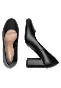 Clara Barson Czółenka WYL3812-1 Czarny. Kolor: czarny. Materiał: skóra #6