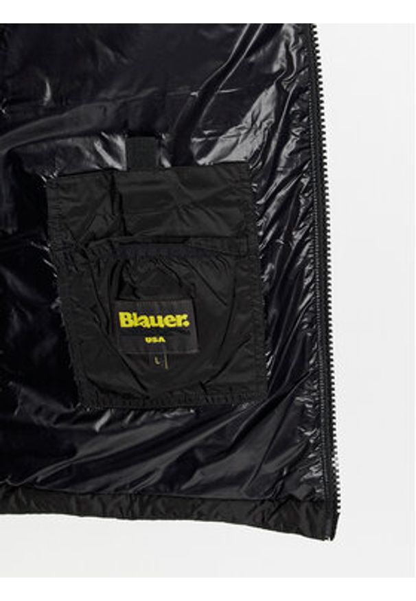 Blauer Kurtka zimowa 23WBLUC03008 Czarny Regular Fit. Kolor: czarny. Materiał: syntetyk. Sezon: zima