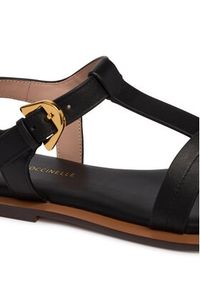 Coccinelle Sandały E4 U91 18 01 01 Czarny. Kolor: czarny. Materiał: skóra #4