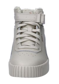 Sneakersy damskie Puma Carina 2.0 Mid WTR (385852-07). Wysokość cholewki: przed kolano. Zapięcie: pasek. Kolor: beżowy, różowy, wielokolorowy. Szerokość cholewki: normalna
