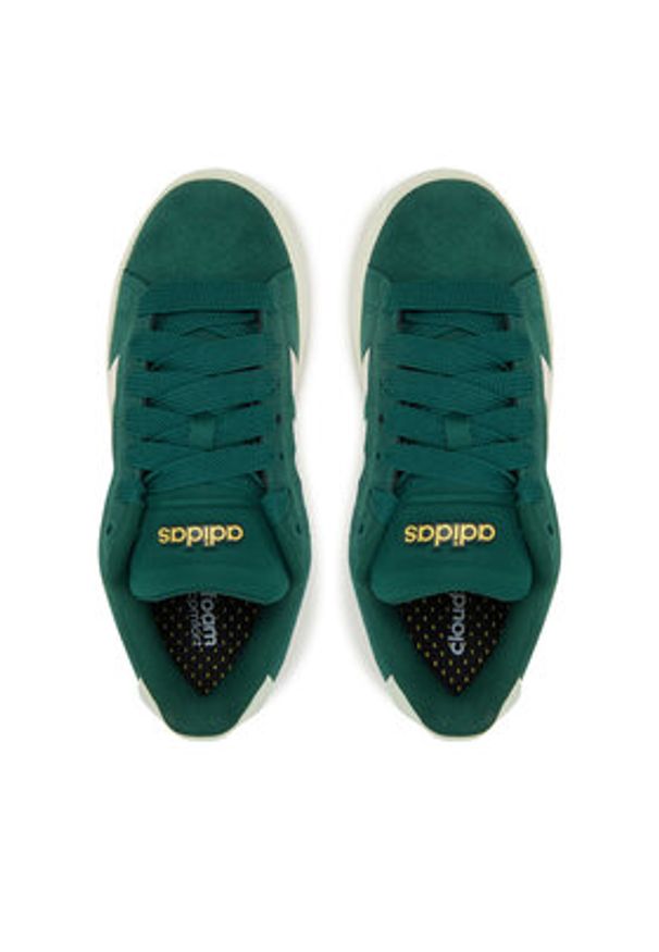 Adidas - adidas Sneakersy Grand Court Alpha JI1715 Zielony. Kolor: zielony. Materiał: zamsz, skóra