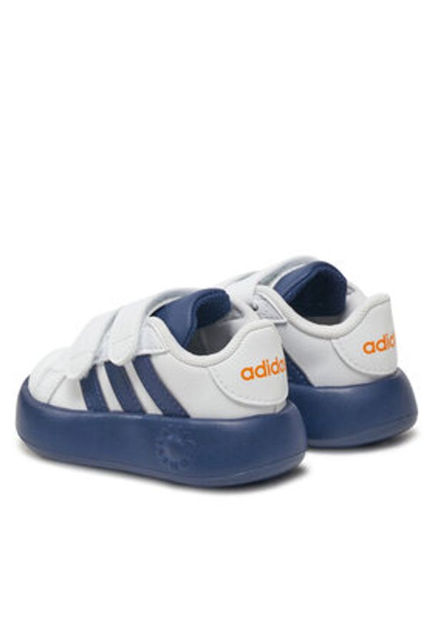 Adidas - adidas Sneakersy Grand Court 2.0 JI0979_1 Biały. Kolor: biały. Materiał: skóra