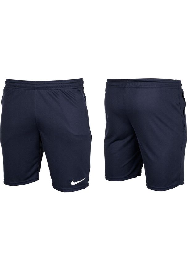 Spodenki treningowe męskie Nike Df Park 20 Short Kz. Kolor: czarny, wielokolorowy