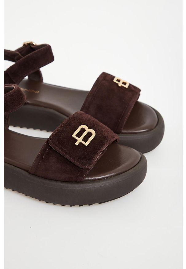 Baldinini - Sandały damskie skórzane BALDININI. Materiał: skóra