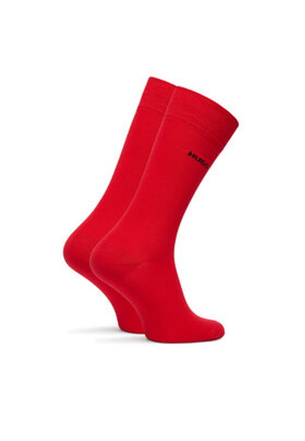 Hugo - HUGO Skarpety długie 50468099 Kolorowy. Materiał: bawełna. Wzór: kolorowy