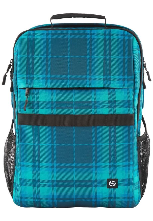 HP Campus XL 7J594AA tartan plaid. Materiał: materiał. Wzór: paski. Styl: casual, elegancki