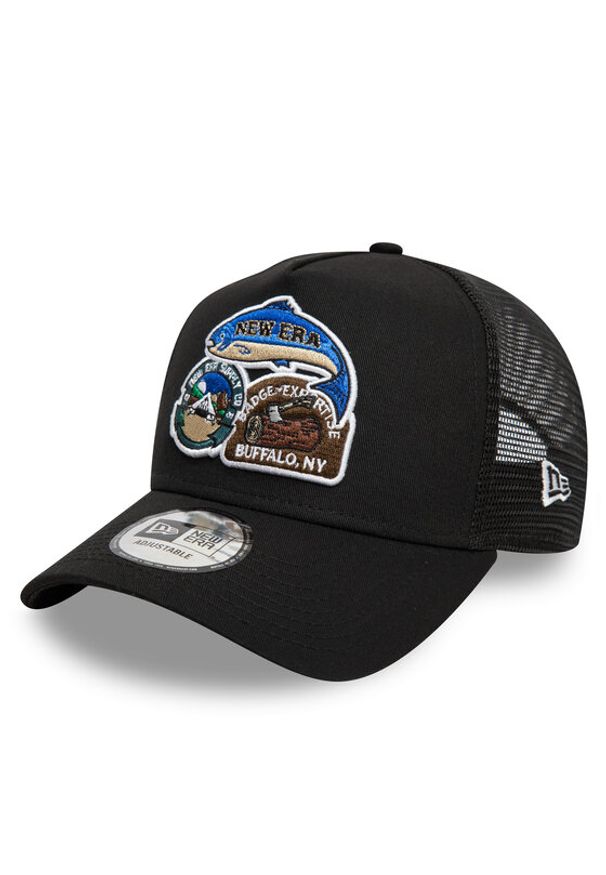 New Era Czapka z daszkiem Outdoor Patch 60595307 Czarny. Kolor: czarny. Materiał: bawełna, materiał