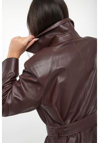 Płaszcz damski skórzany DIEGO M. Materiał: skóra #4