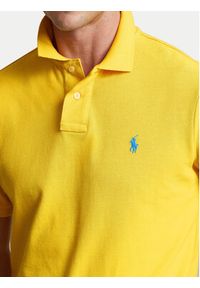 Polo Ralph Lauren Polo Core Replen 710795080 Żółty Slim Fit. Typ kołnierza: polo. Kolor: żółty. Materiał: bawełna #7