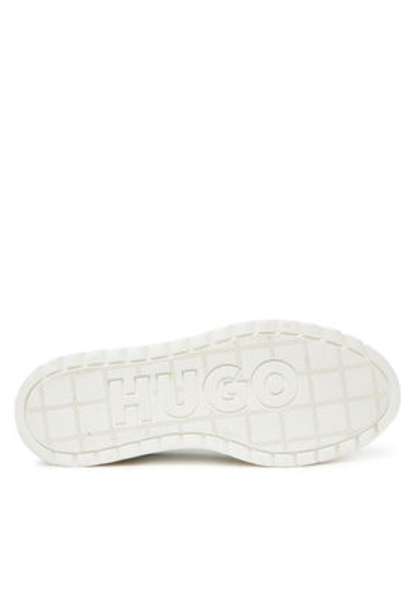 Hugo - HUGO Sneakersy Lyssa 50520718 Biały. Kolor: biały. Materiał: skóra