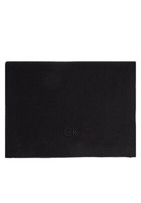 Calvin Klein Szalik Embroidery Fine K60K612601 Czarny. Kolor: czarny. Materiał: bawełna