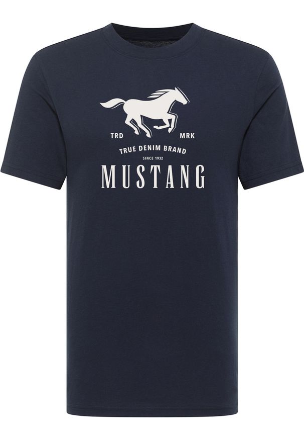 3-Pak T-Shirt Mustang Style Alex Biały Granatowy Czarny. Kolor: biały, niebieski, wielokolorowy, czarny