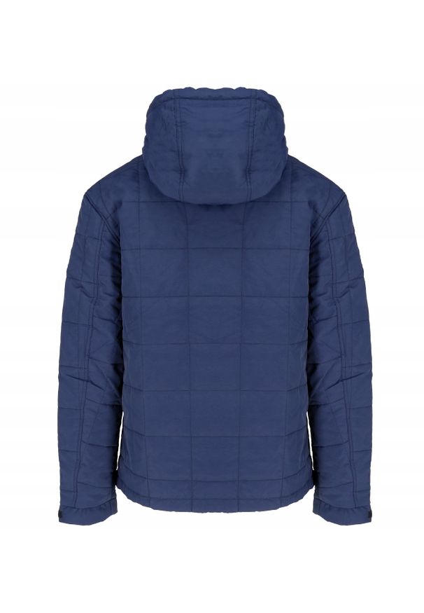 Wrangler - WRANGLER THE POP-OVER MĘSKA KURTKA PRZEJŚCIOWA NAVY W4D1WR114 112129112