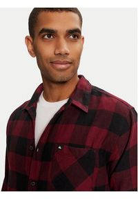 Quiksilver Koszula Buffalo Classic AQYWT03369 Bordowy Regular Fit. Kolor: czerwony. Materiał: bawełna #2