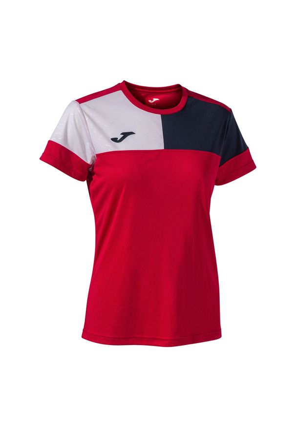 Damski jersey Joma Crew V. Kolor: wielokolorowy, niebieski, czerwony. Materiał: jersey. Sport: piłka nożna