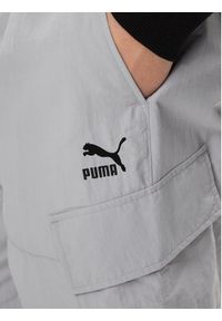 Puma Spodnie dresowe Classics 624260 Szary Relaxed Fit. Kolor: szary. Materiał: syntetyk #3