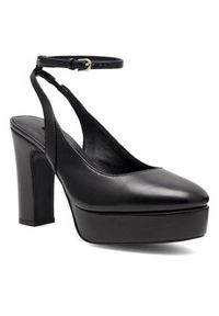 Gino Rossi - GINO ROSSI Czółenka COSENZA-110447 Czarny. Kolor: czarny. Materiał: skóra #6